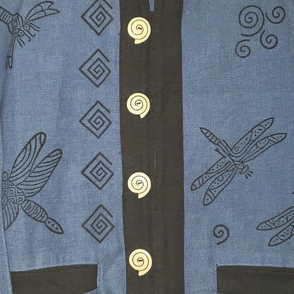 Venus Imports Dragonfly Jacket Size Medium - Picture 4 of 12